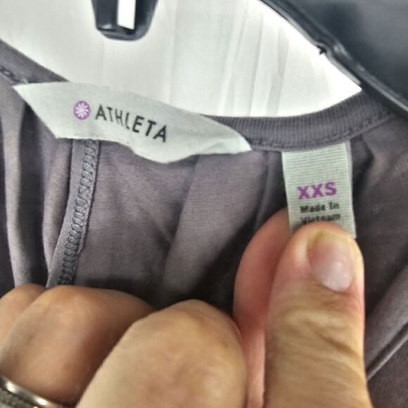 ATHLETA Ultimate Crossback Tank Top Size XXS Gray - Picture 6 of 8